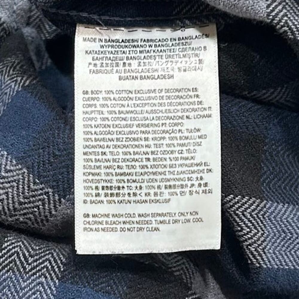 Vans Button Up Flannel Shirt Size XL - Picture 5 of 8