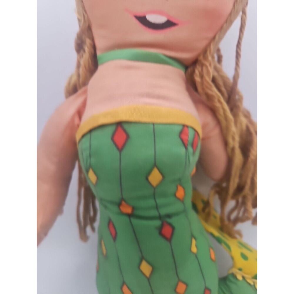 Vintage 1974 Mattel Washable Chicken OF THE Sea Mermaid Doll 15" - Picture 3 of 13