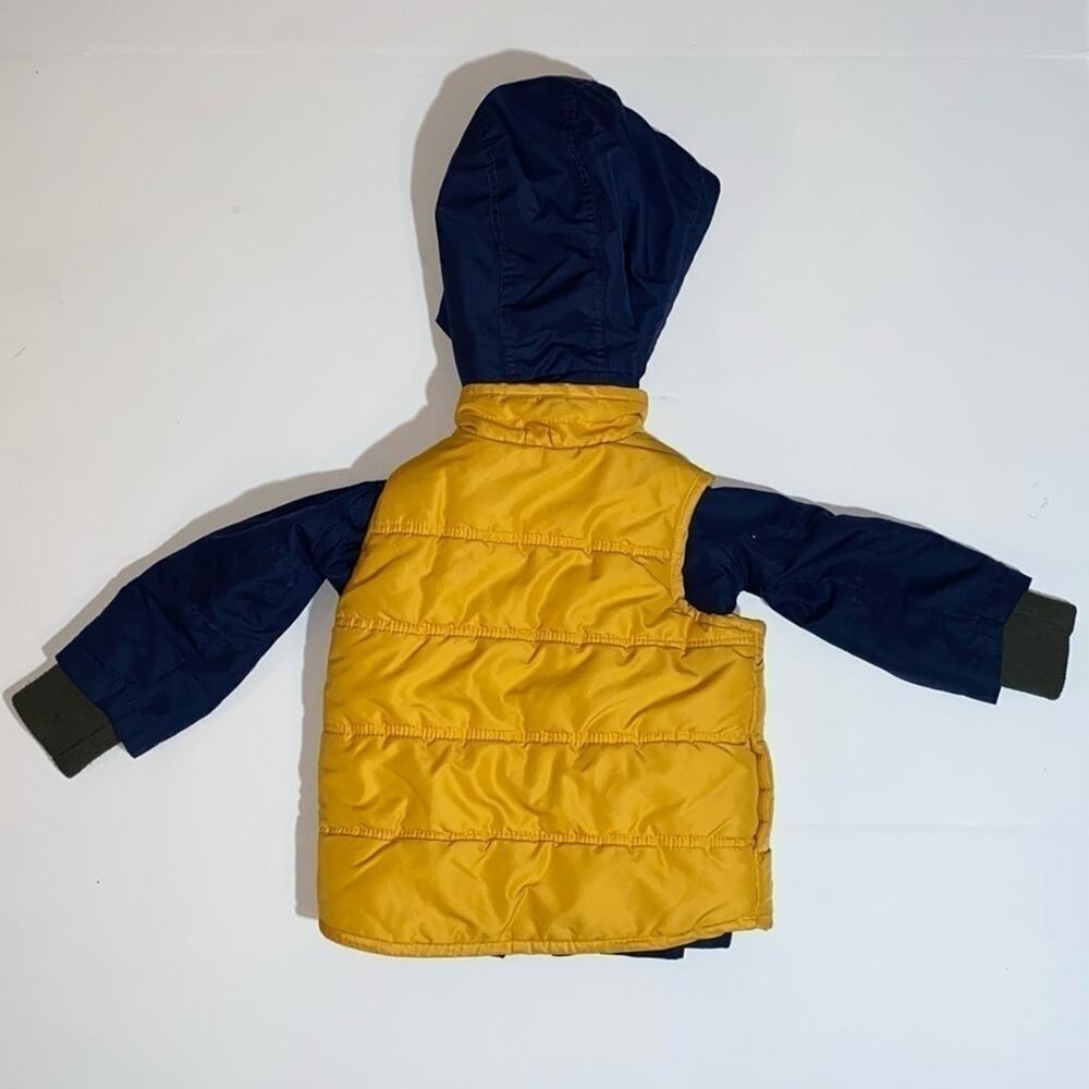 CARTERS BOYS 2 PIECE JACKET/VEST SIZE 3T - Picture 2 of 4