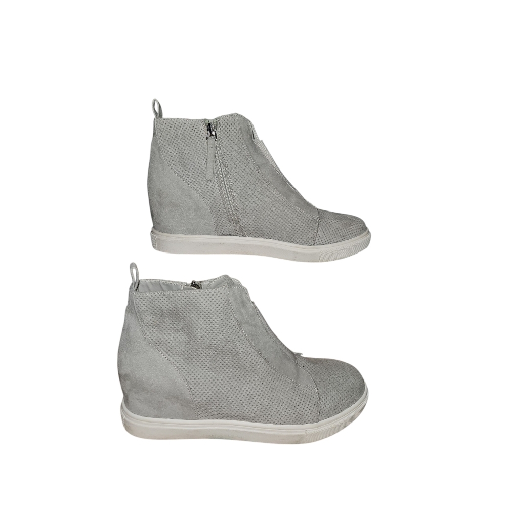 Madden Girl‎ Perry Women's Hidden Wedge Sneakers Size 9.5