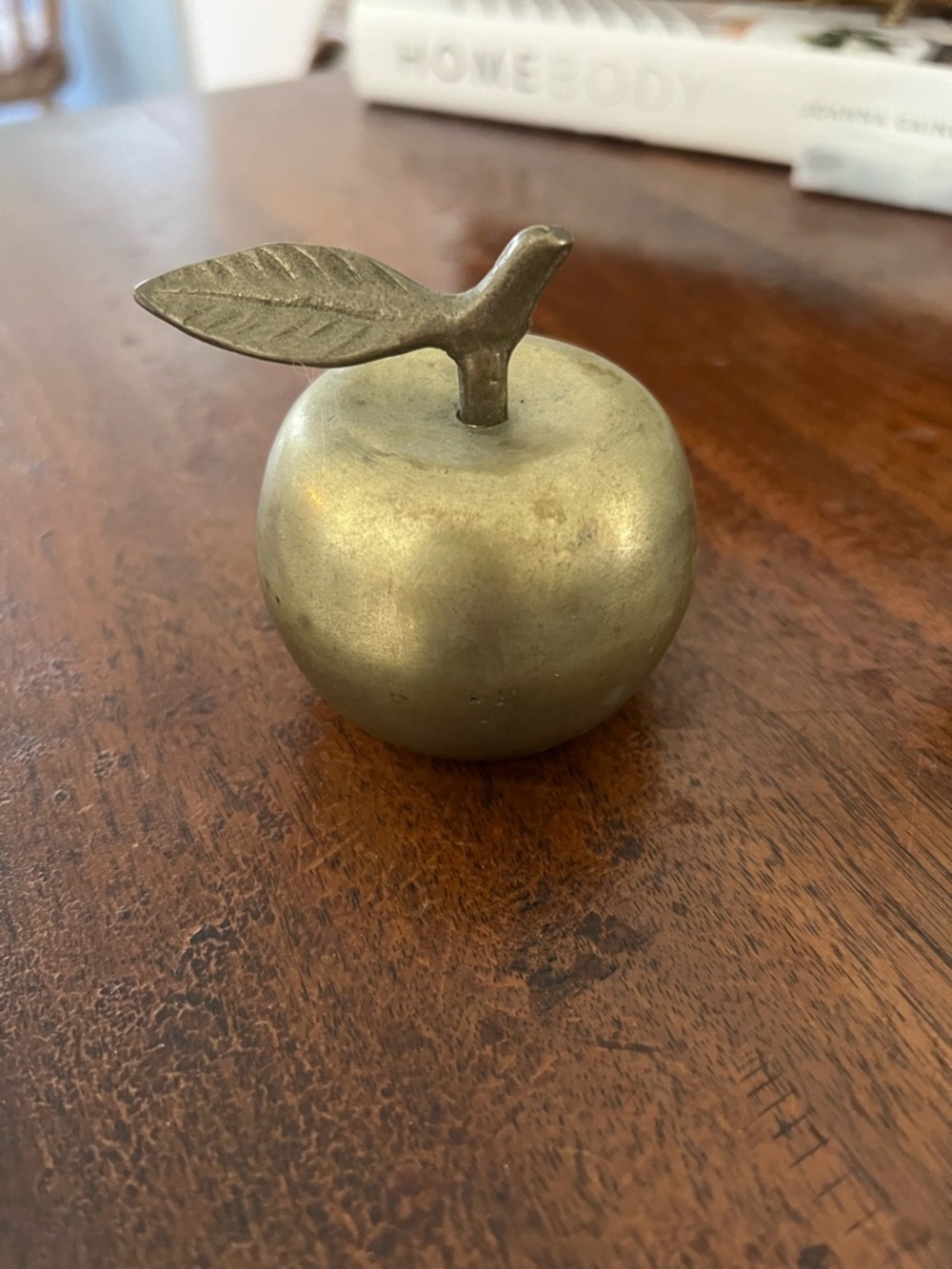 Brass Apple Bell Vintage brass apple Bell - Picture 2 of 7