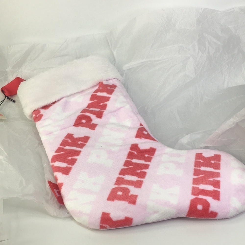 Victoria’s Secret PINK Christmas Stocking Brand New 2020 Full Size - Picture 3 of 8