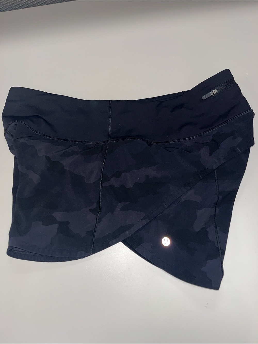 lululemon athletica Black Camo Running Shorts 10 - Picture 8 of 12