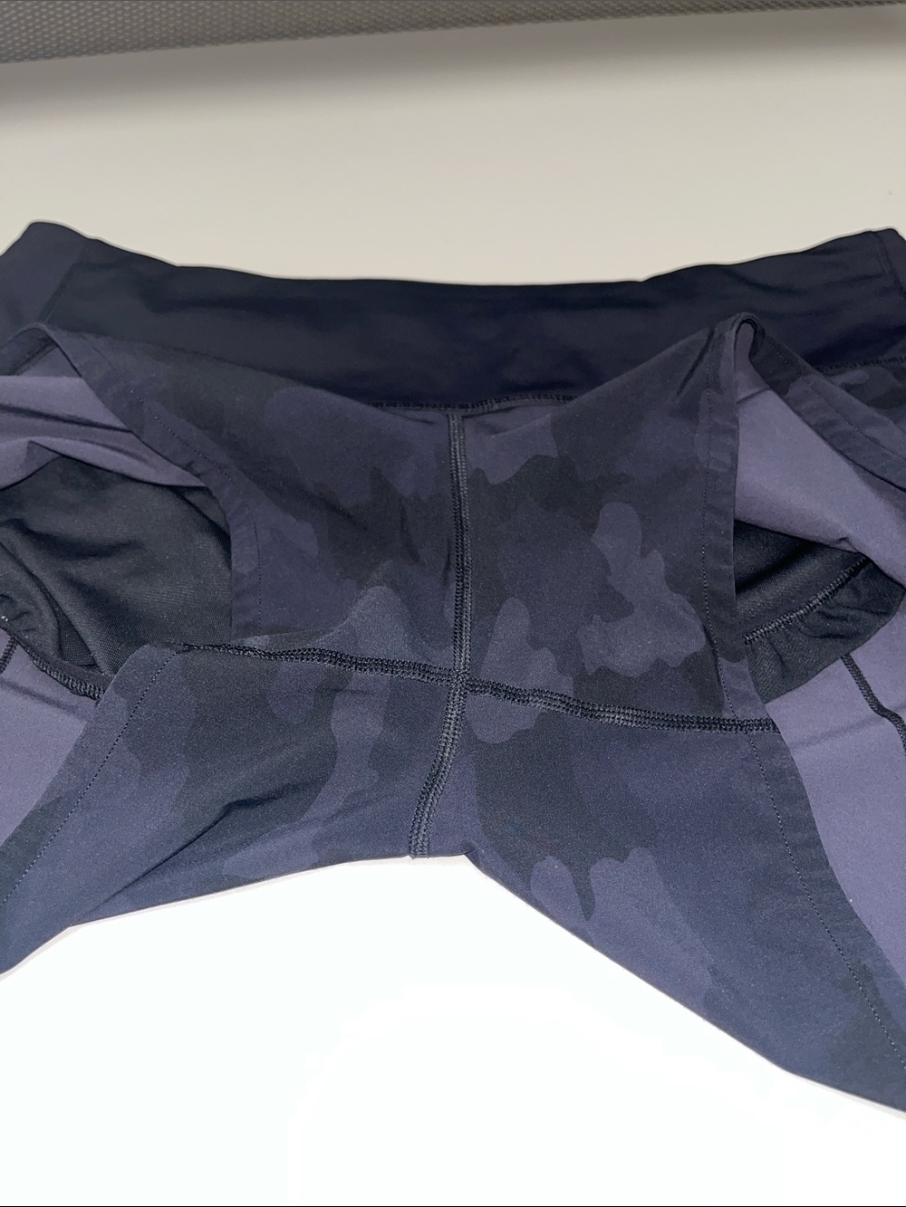lululemon athletica Black Camo Running Shorts 10 - Picture 12 of 12