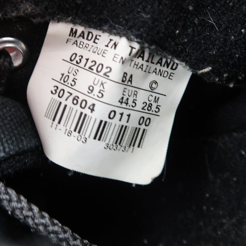 Nike Shoes Mens 10.5 Sneakers Y2k Canvas Casual Black Skate Active Lifestyle Low - Picture 11 of 11