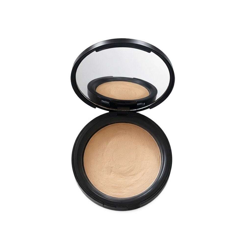 Estee Lauder Double Wear Matte Powder Foundation Tan Compact Used