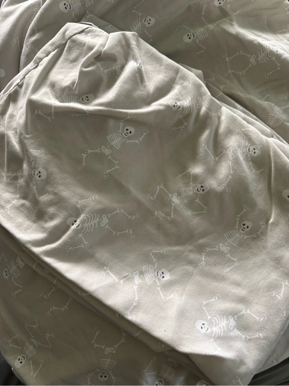 Rae Dunn Skeleton Bed Sheet Set - Picture 1 of 3