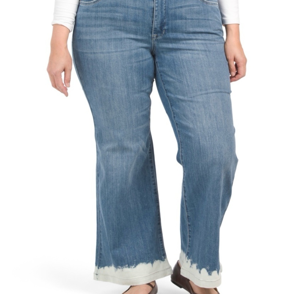 NWT Seven7 Plus Bella Wide‎ Leg Jeans size 22