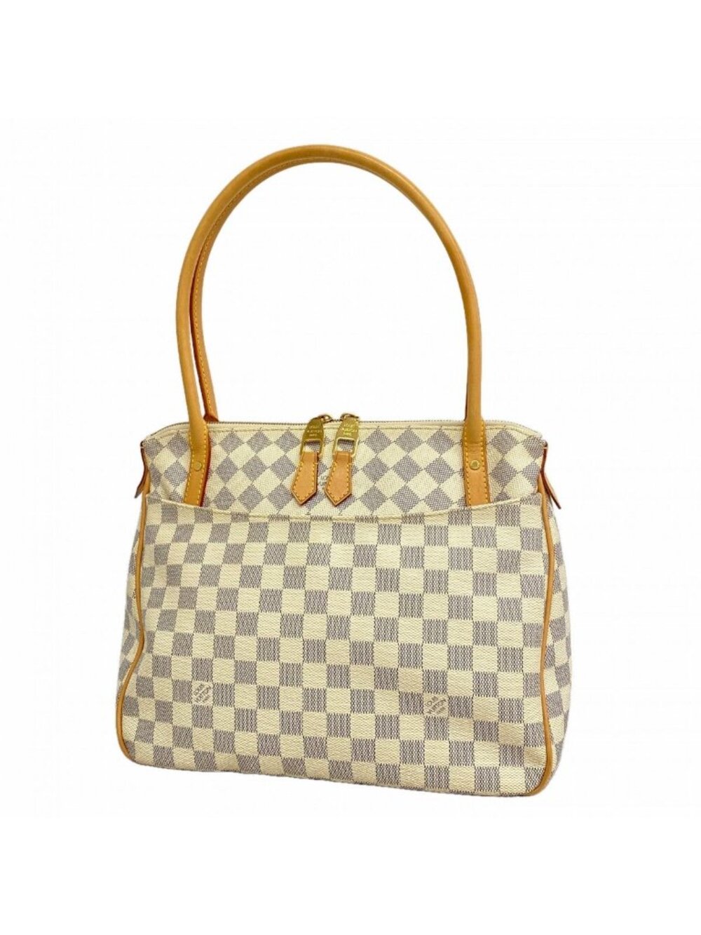 Louis Vuitton Tote Damier Azur Figheri PM White