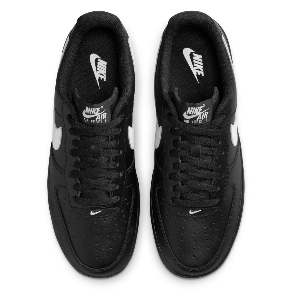 Men's Size 11 - Nike Air Force 1 '07 Black/White-Black Shoes FZ0627 010 NEW - Picture 5 of 6