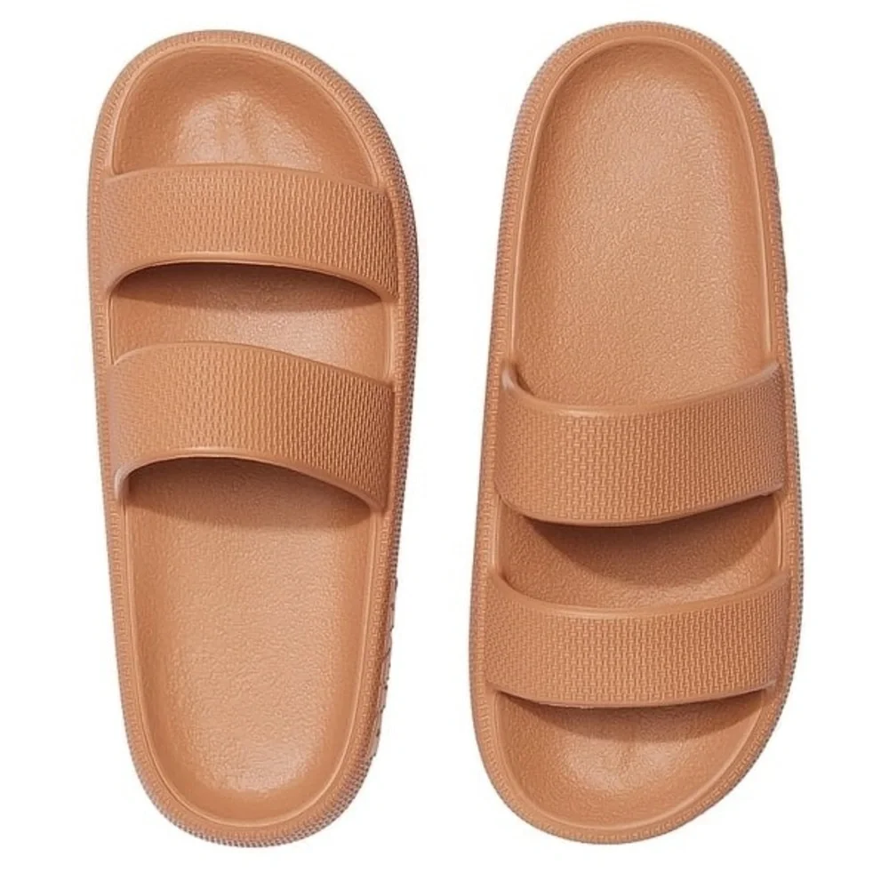 VS PINK DOUBLE STRAP PILLOW SLIDES - Picture 5 of 9