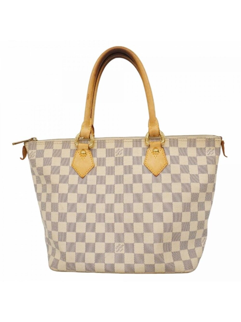 Louis Vuitton Tote Damier Azur Saleya PM White