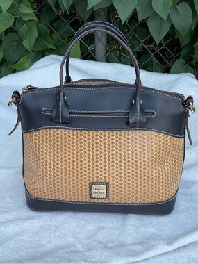 Dooney & Bourke Beacon Collection. Domed Satchel Handbag