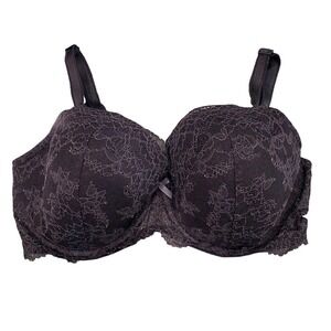 Victorias Secret Bra Women Size 36DDD Black Lace