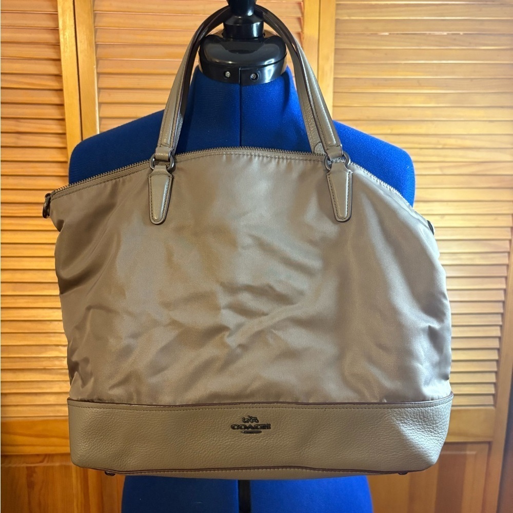 Coach Tan Tote Bag