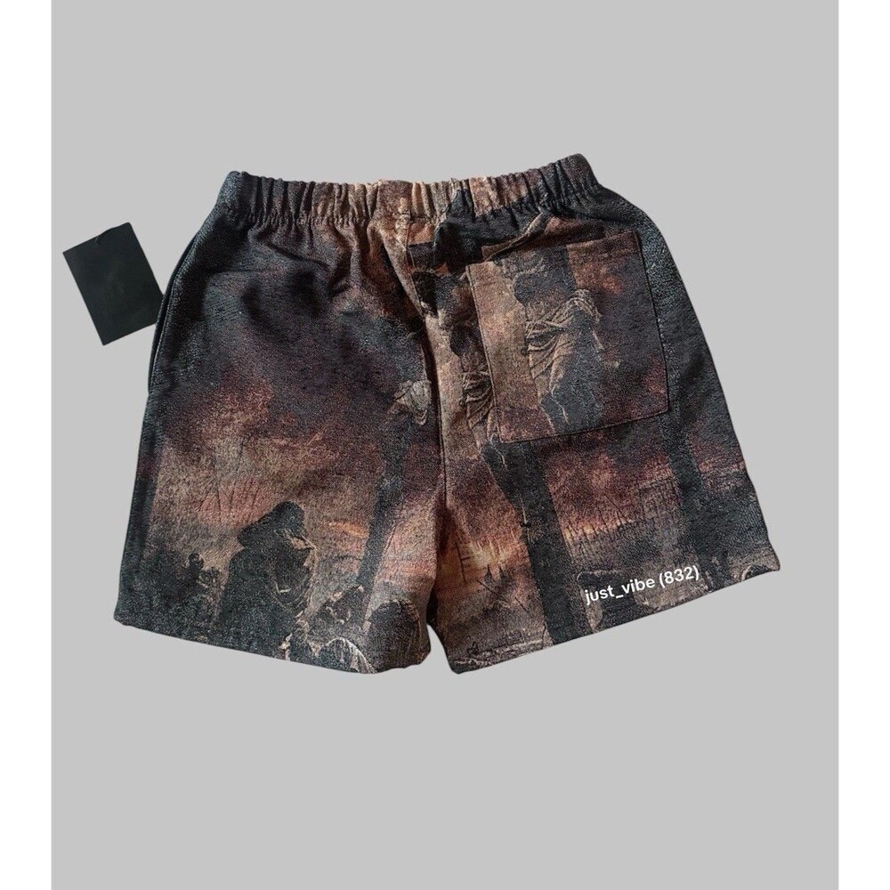 Civil Regime x No Tomorrow Sacrifice Tapestry Shorts Men’s Small NWT - Picture 6 of 10