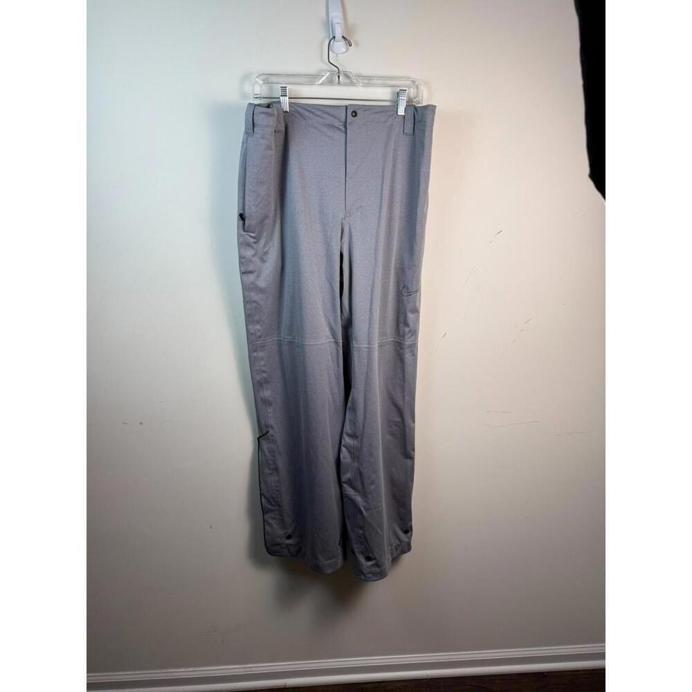 Nike‎ Storm Fit Golf Pants Gray Waterproof Shell XL