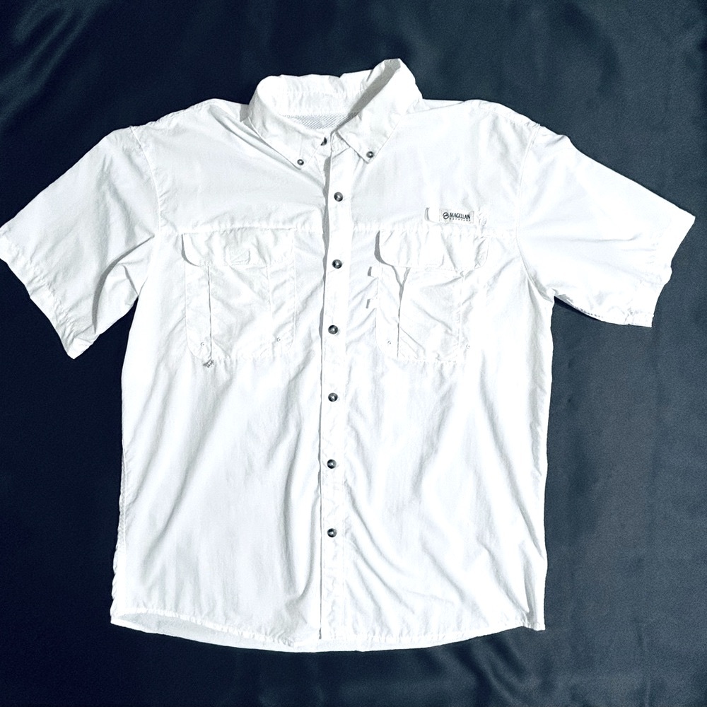 Magellan Outdoors Solid Short Sleeve Fishing Shirt