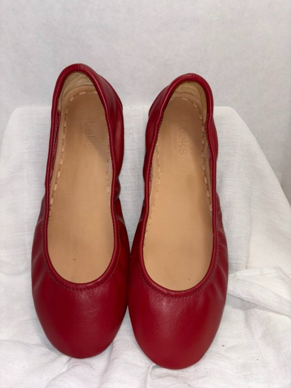 Tieks Ballet Flats 10 Cardinal Red