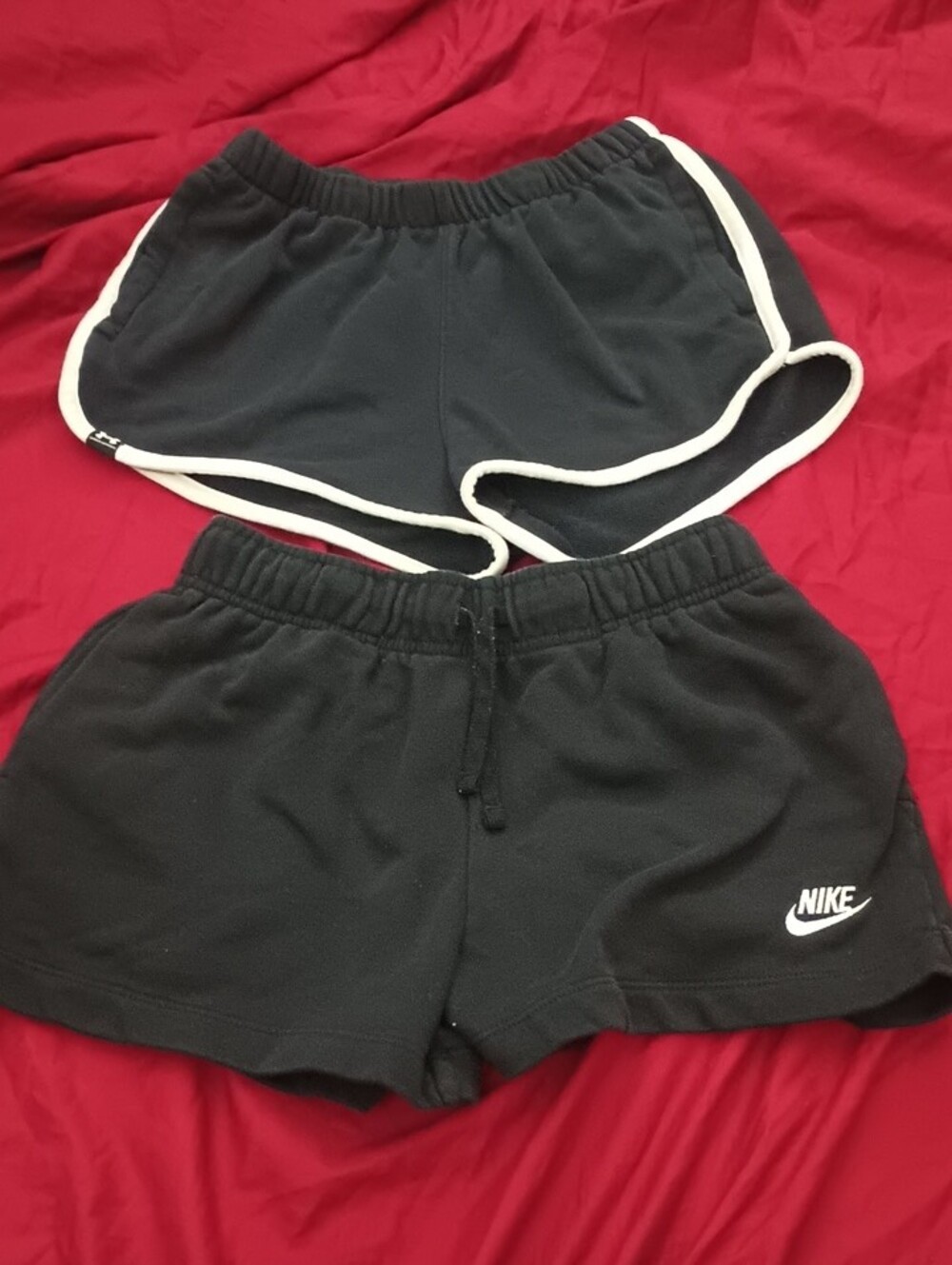 Nike Black Women's Athletic Shorts S Duo Underarmour Shorts S Gym Workout Summer