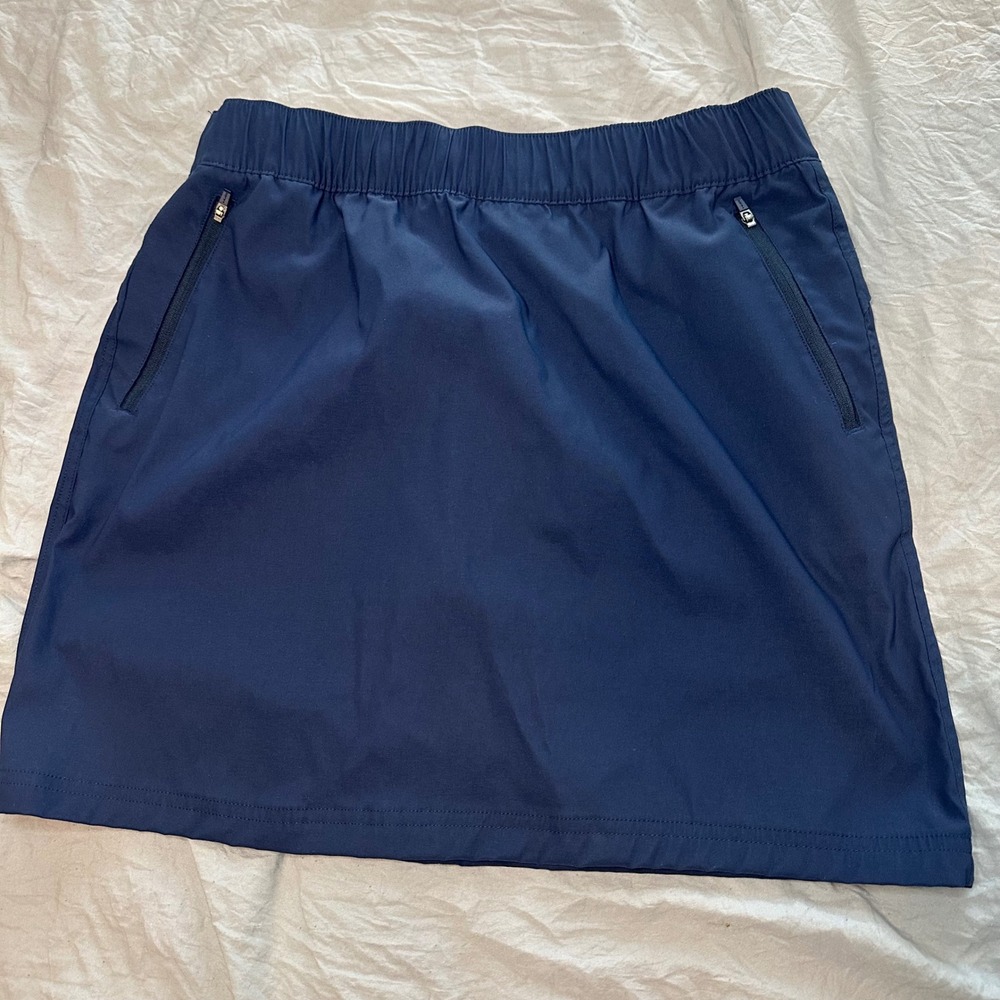 Eddie Bauer Travex Navy Blue Skort Womens Active Hiking Golf Skirt size‎ 10