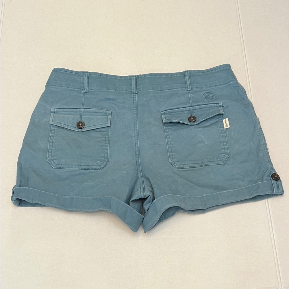 MAGELLAN OUTDOORS HIKING SHORTS BLUE SIZE 12 COTTON - Picture 7 of 13