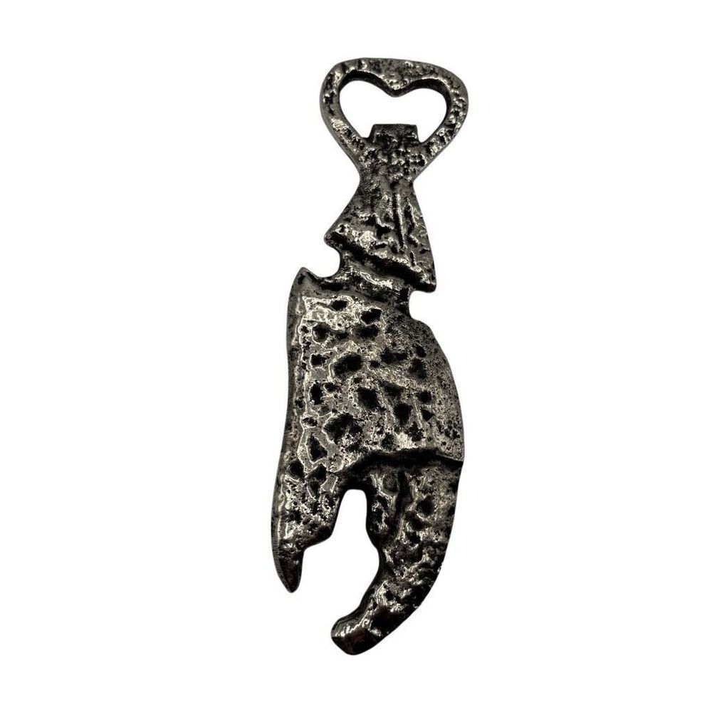 Lobster Claw Hammered Aluminum‎ Bottle Opener