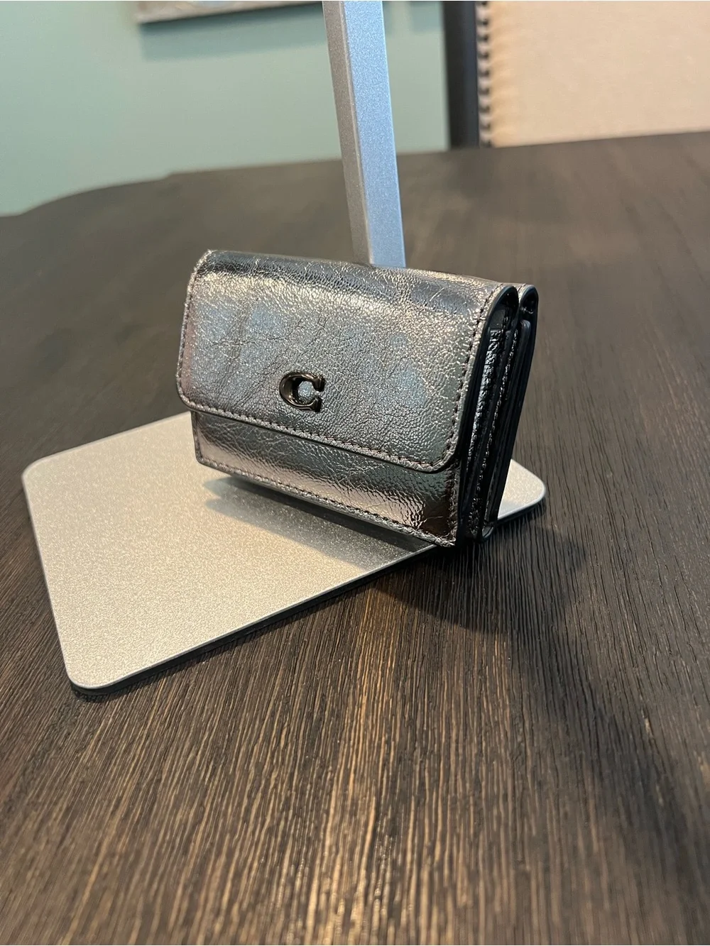 Coach Mini Trifold Wallet - Picture 1 of 8