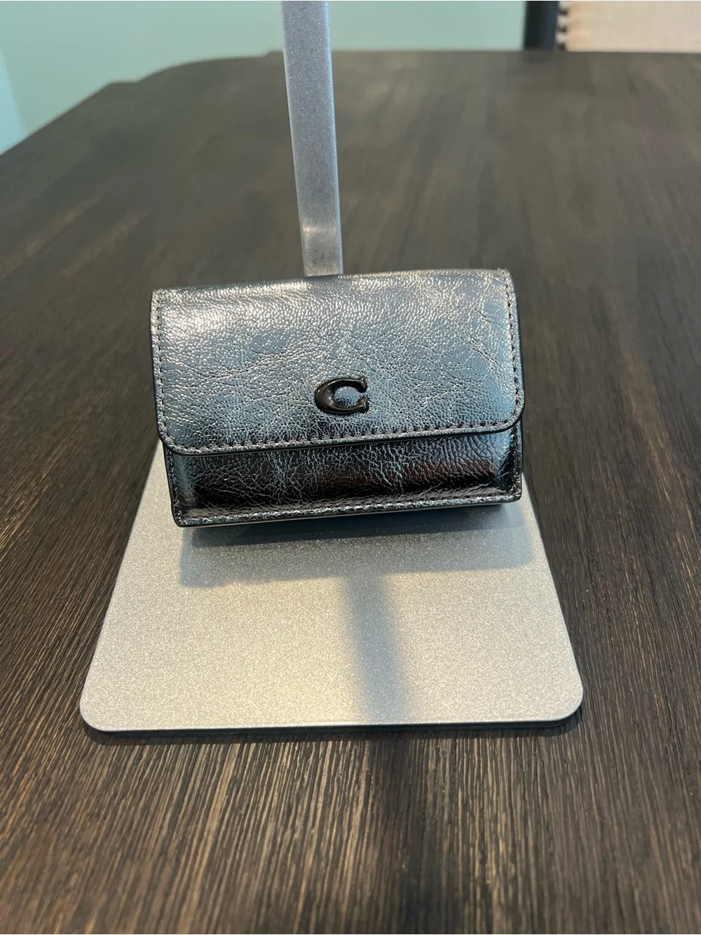 Coach Mini Trifold Wallet - Picture 2 of 8