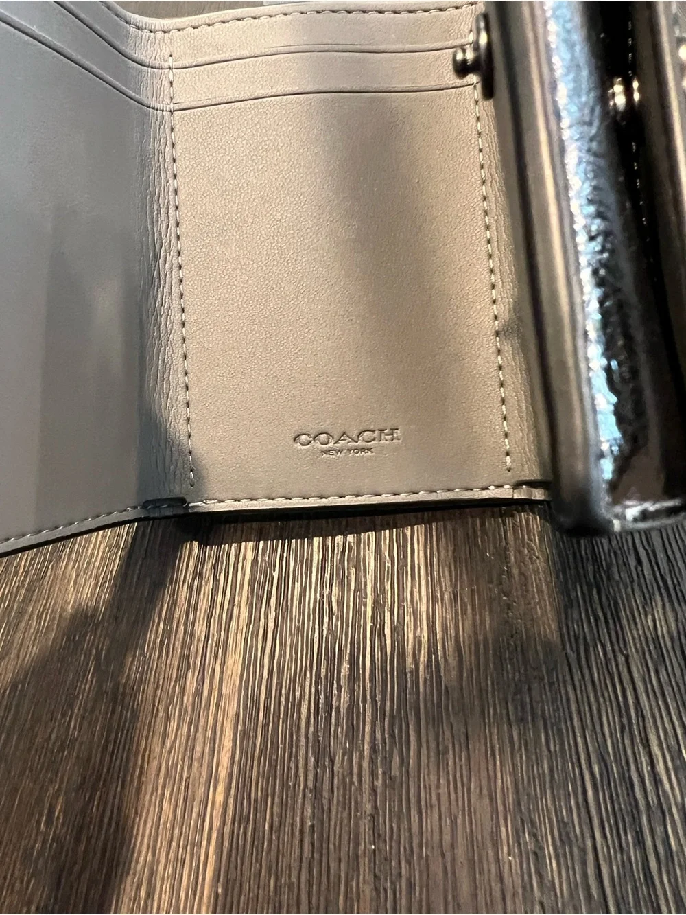 Coach Mini Trifold Wallet - Picture 7 of 8
