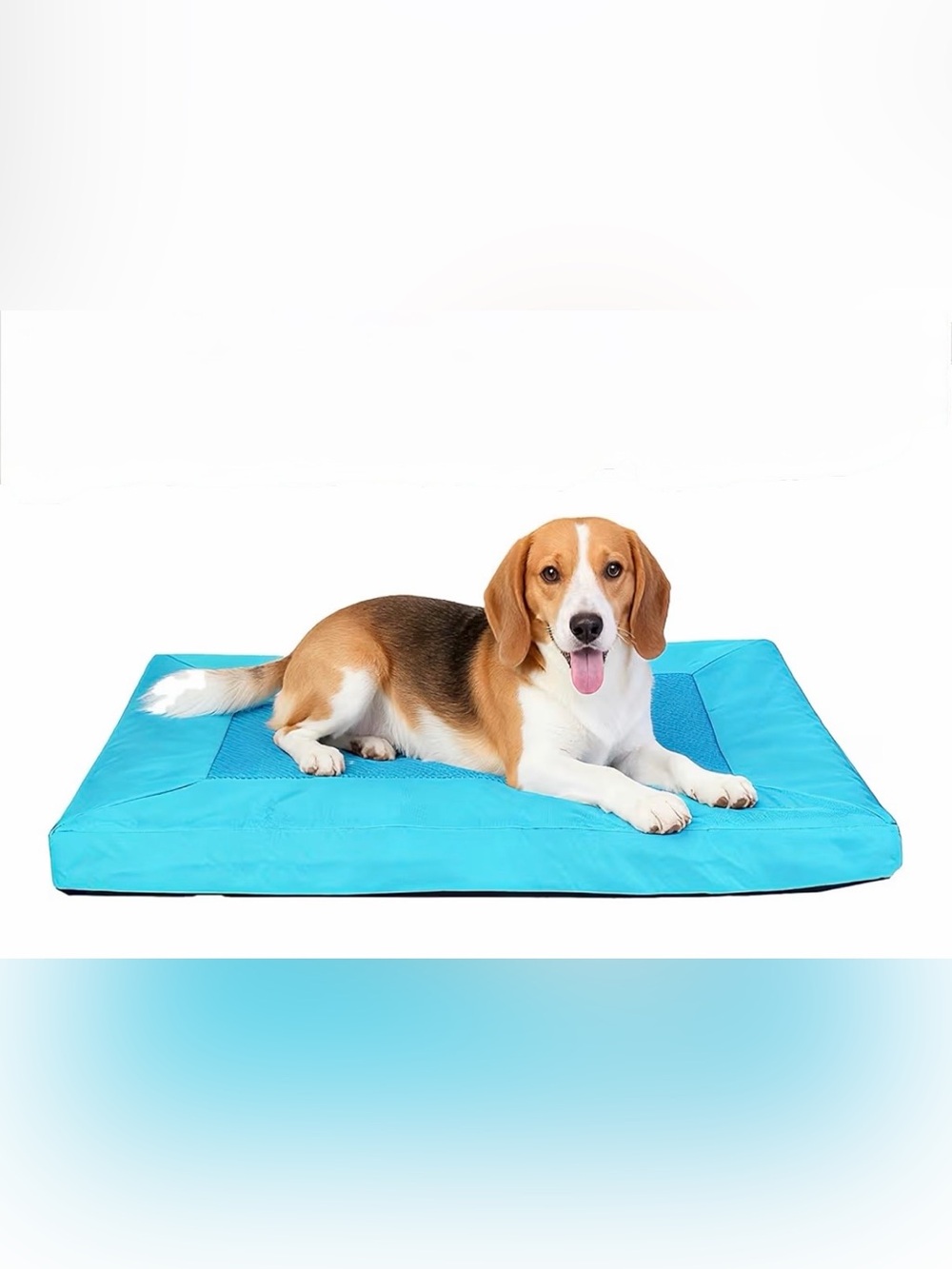 NWT - Blue Orthopedic Dog Crate Bed - Supportive Comfort for Medium Dogs