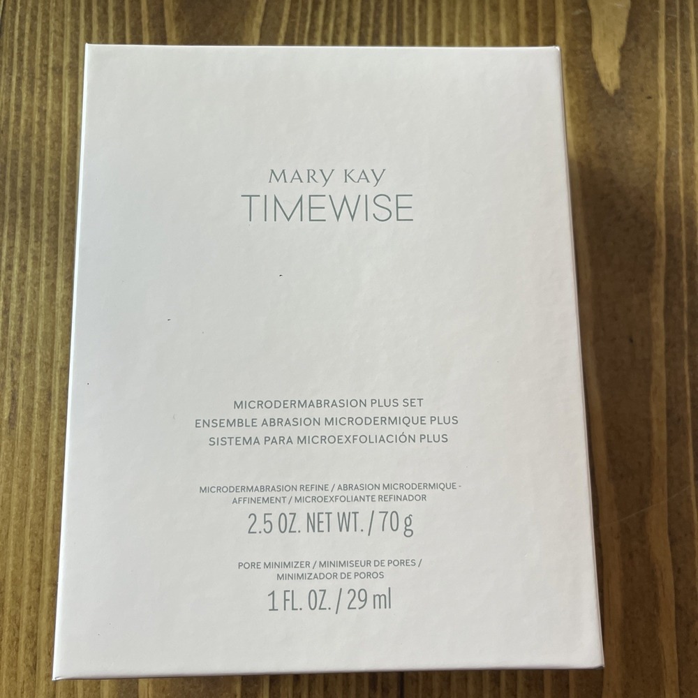MARY KAY TimeWise Microdermabrasion Plus Set 2.5oz Refine 1oz Pore Minimizer NEW - Picture 2 of 3