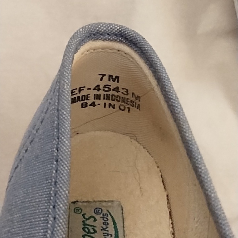 Grasshoppers Blue Slipon Casual Shoe Size 7 - Picture 8 of 9