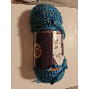 Lion Brand Homespun Lagoon Yarn Blues Greens 6 Oz Acrylic USA NEW