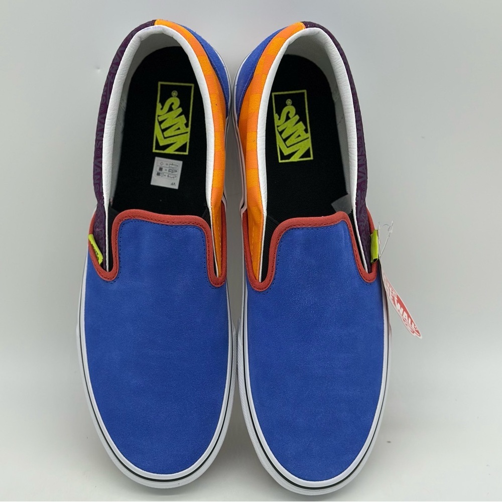 Vans Multicolor Slip-On Men's Shoes - Picture 4 of 10