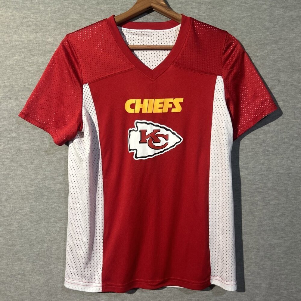 Reversible NFL Flag Football Jersey Youth Size XL Kansas City Chiefs Boys Kids