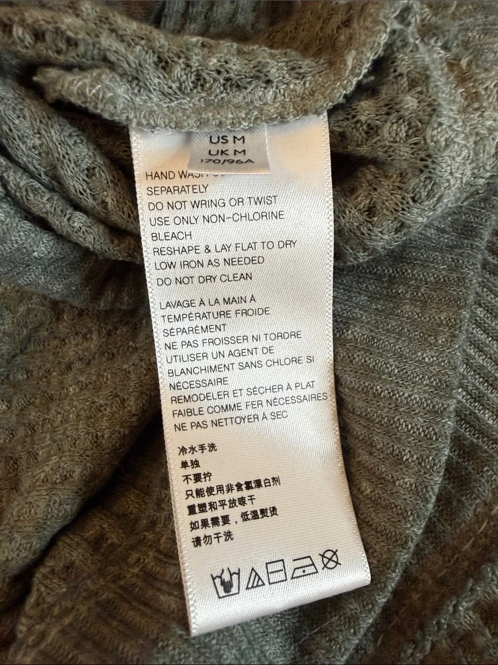 We The Free Off-the-Shoulder Ribbed Gray Sweater - Picture 7 of 8