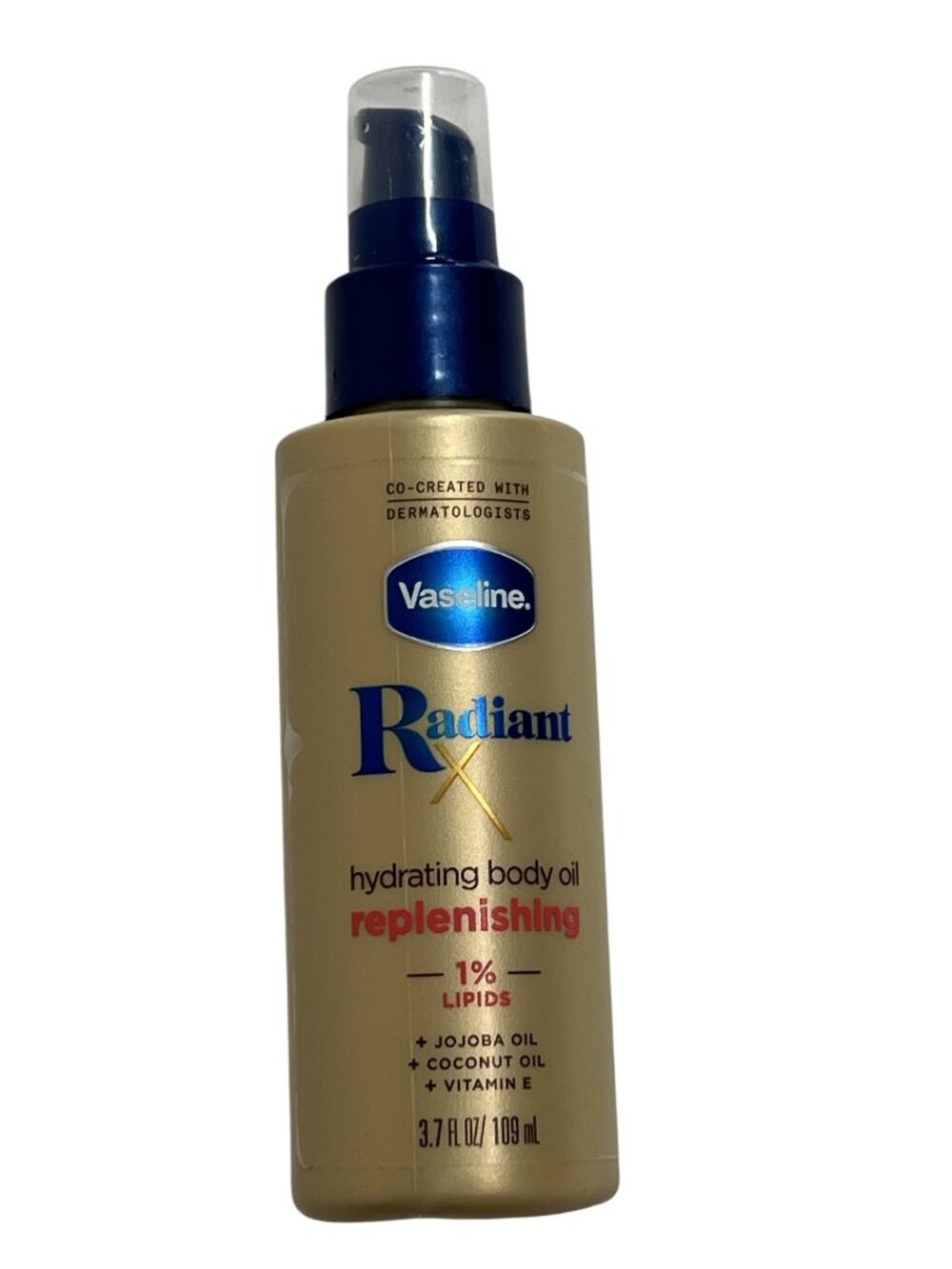 Vaseline Radiant X Hydrating Replenishing Body Oil 3.7 fl oz