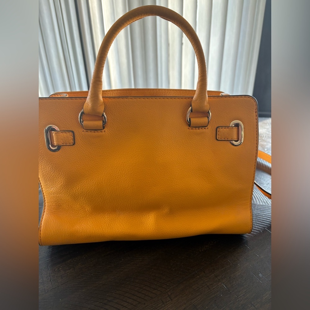 Michael Kors Women's Yellow Satchel - Picture 4 of 9