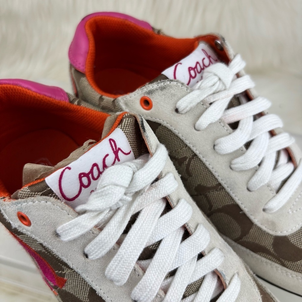 Coach Perrie Monogram logo Sneakers - Picture 5 of 9
