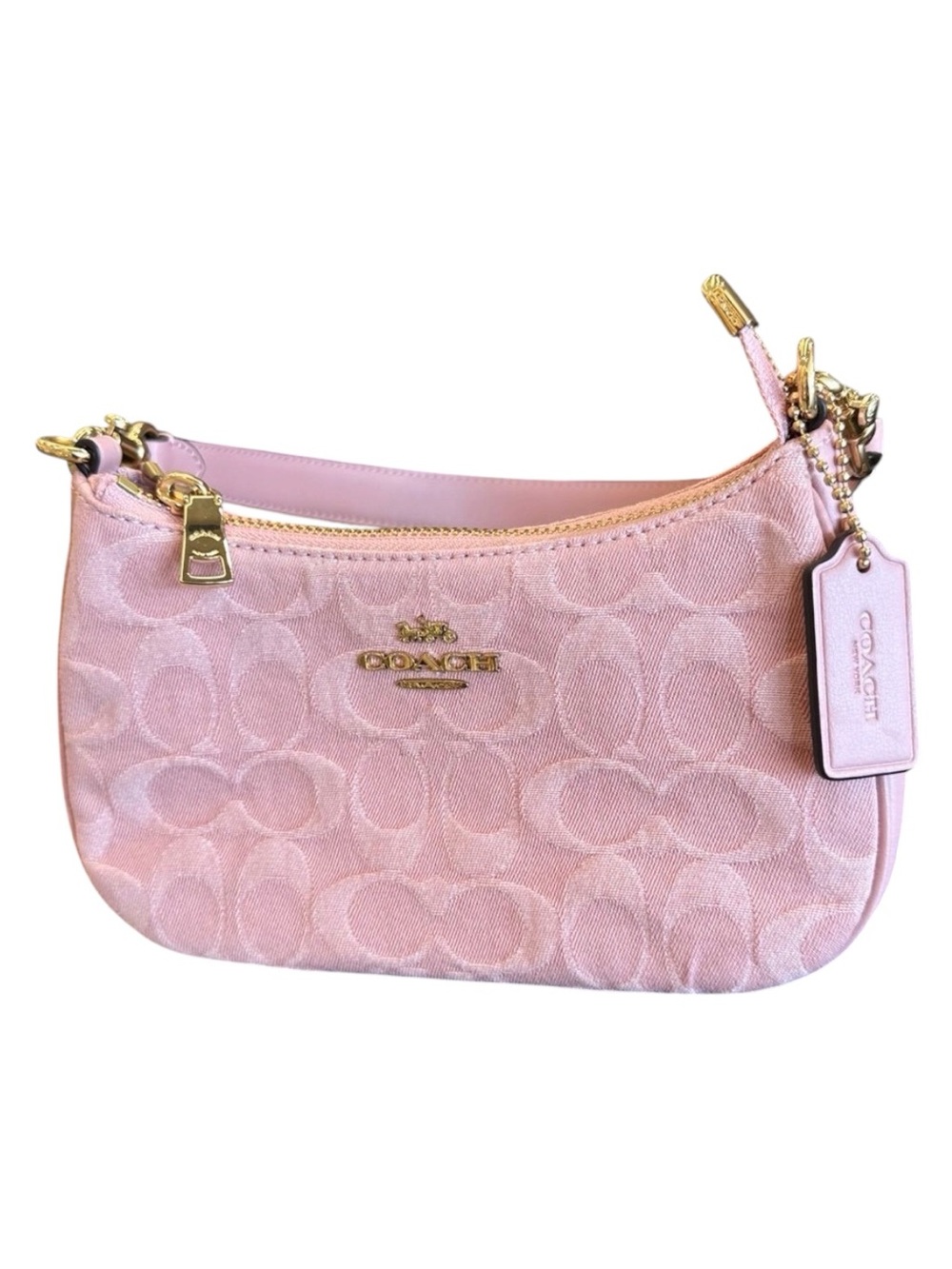 New Coach Mini Teri Bag Denim Pink 2026 Release