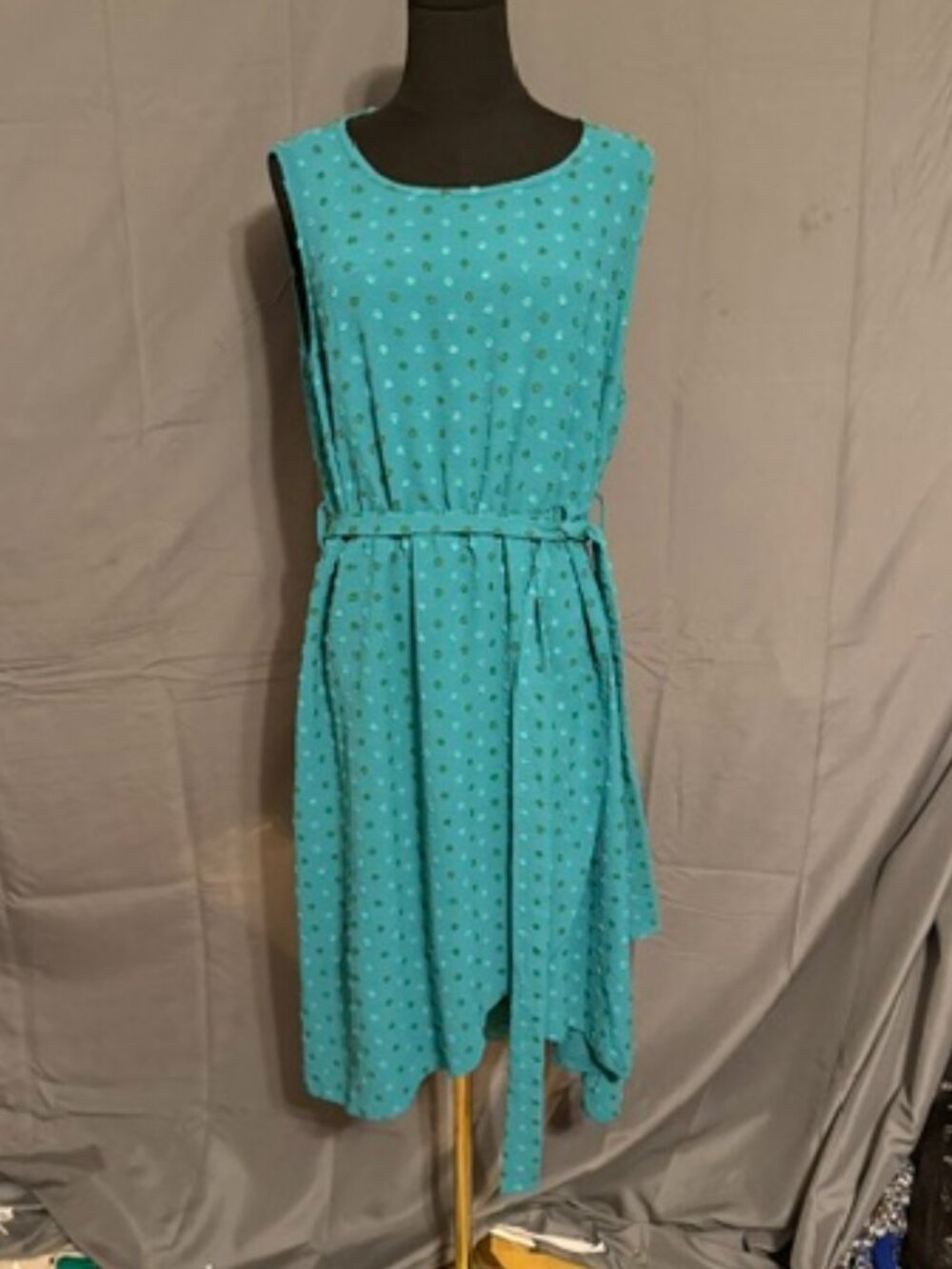 SHEIN Swiss Dot Dress Size 2XL