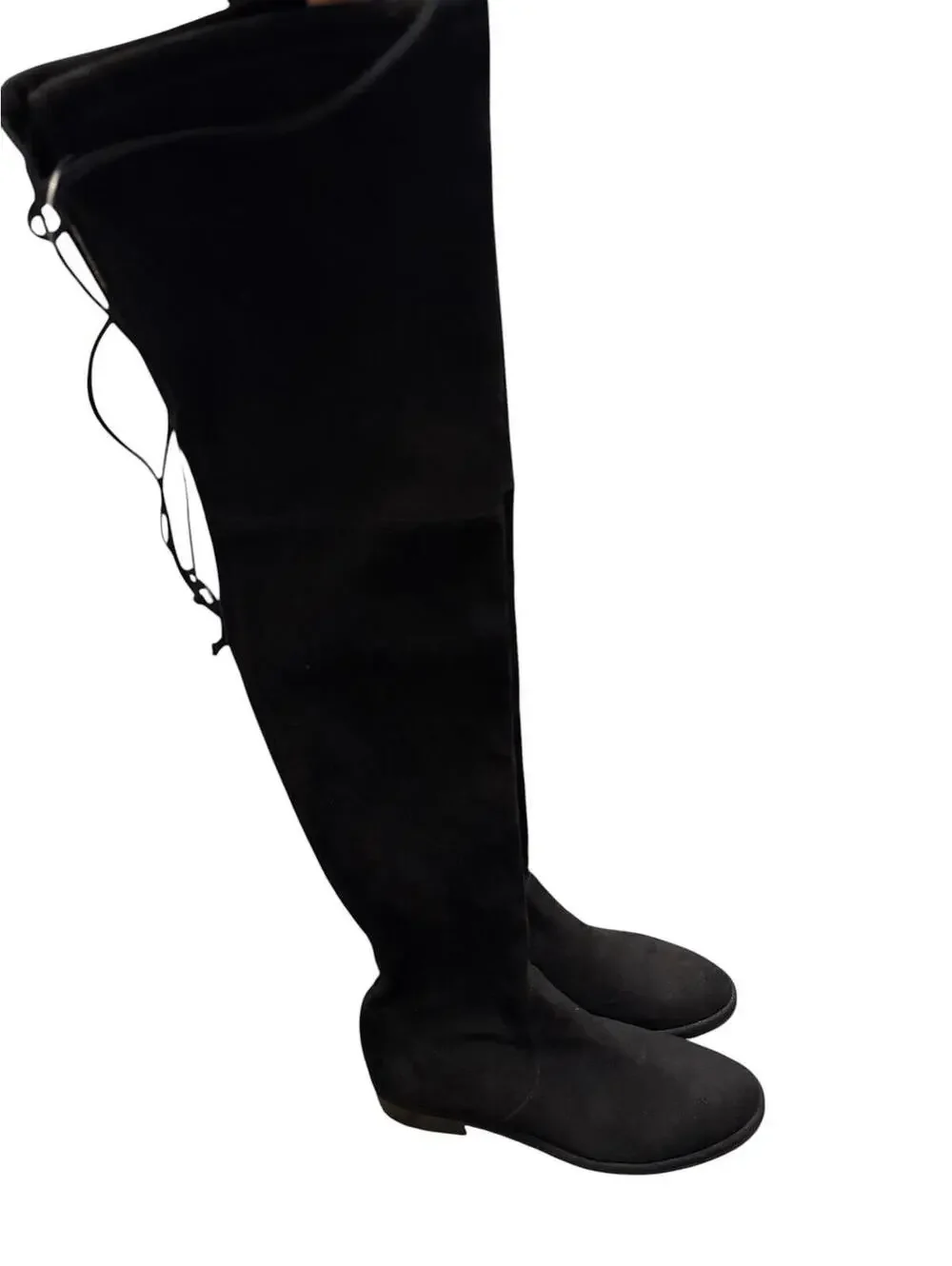 Stuart Weitzman Lowland Suede Over-The-Knee Boot - Picture 7 of 8