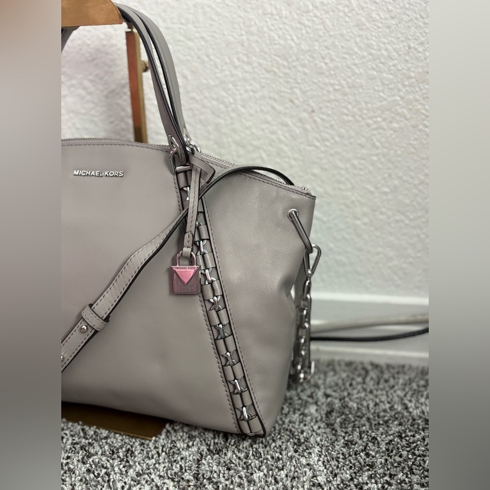 Michael Kors Gray Handbag - Picture 6 of 16