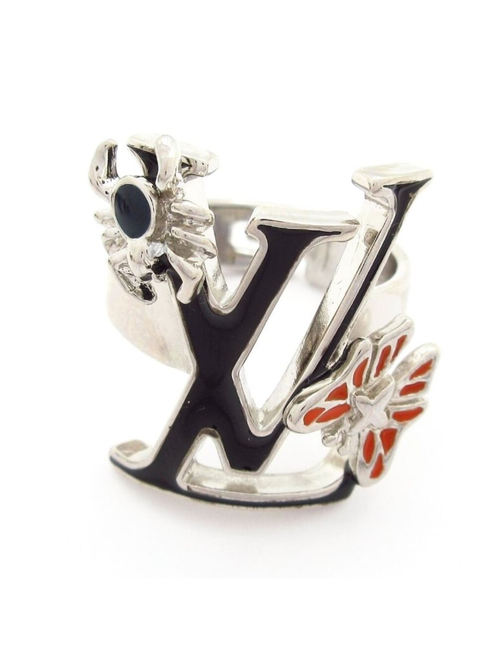 Louis Vuitton Bague Set for LV Fairy Tale Silver Red Multi Ring Items - Picture 7 of 11