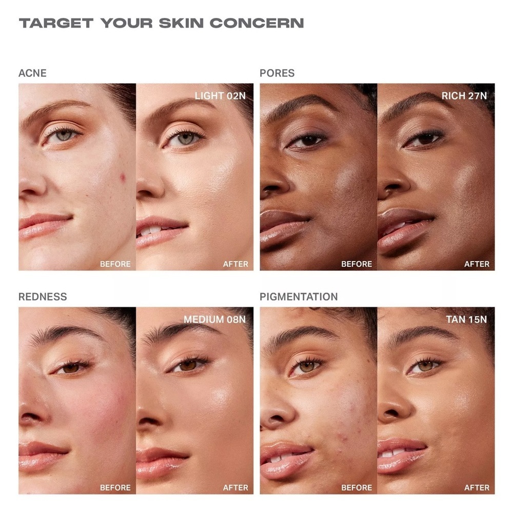 Morphe Deep 36N Lightform Extended Hydration Foundation 1oz - Picture 7 of 7