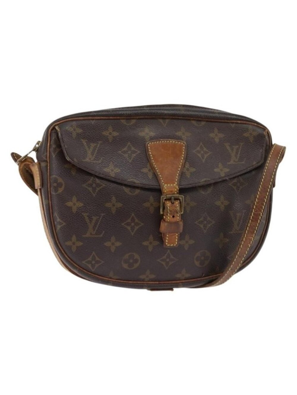 Authentic LOUIS VUITTON Monogram Jeune Fille MM Shoulder Bag M51226 LV