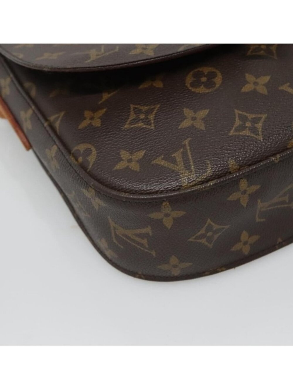 Authentic LOUIS VUITTON Monogram Saint Cloud GM Shoulder Bag M51242 LV - Picture 10 of 16