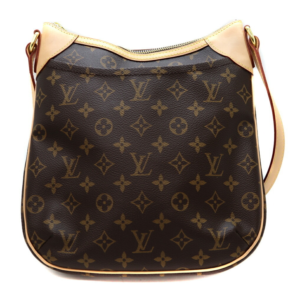 LOUIS VUITTON Odeon Shoulder Bag Monogram Canvas Brown LV