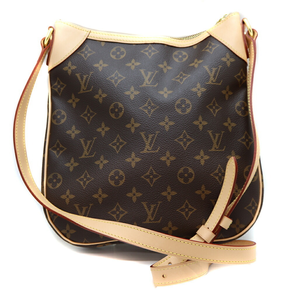 LOUIS VUITTON Odeon Shoulder Bag Monogram Canvas Brown LV - Picture 2 of 6